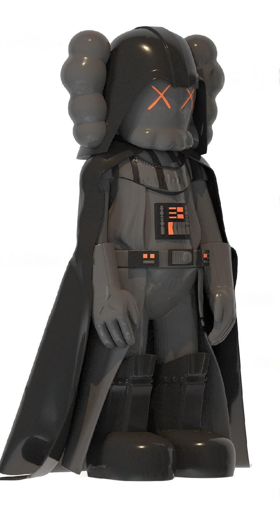 3d model kaws star wars Low-poly 3D model_1