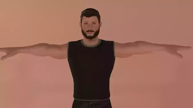 LOGAN Charater 3D model LOGAN Charater 3D model