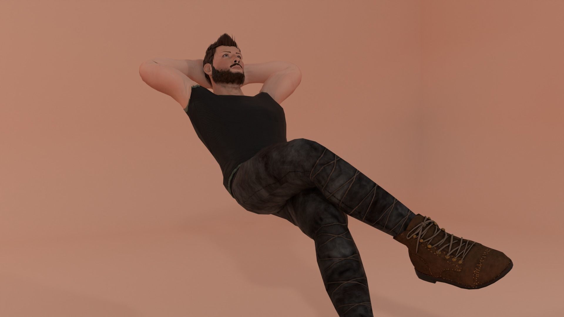 LOGAN Charater 3D model_2