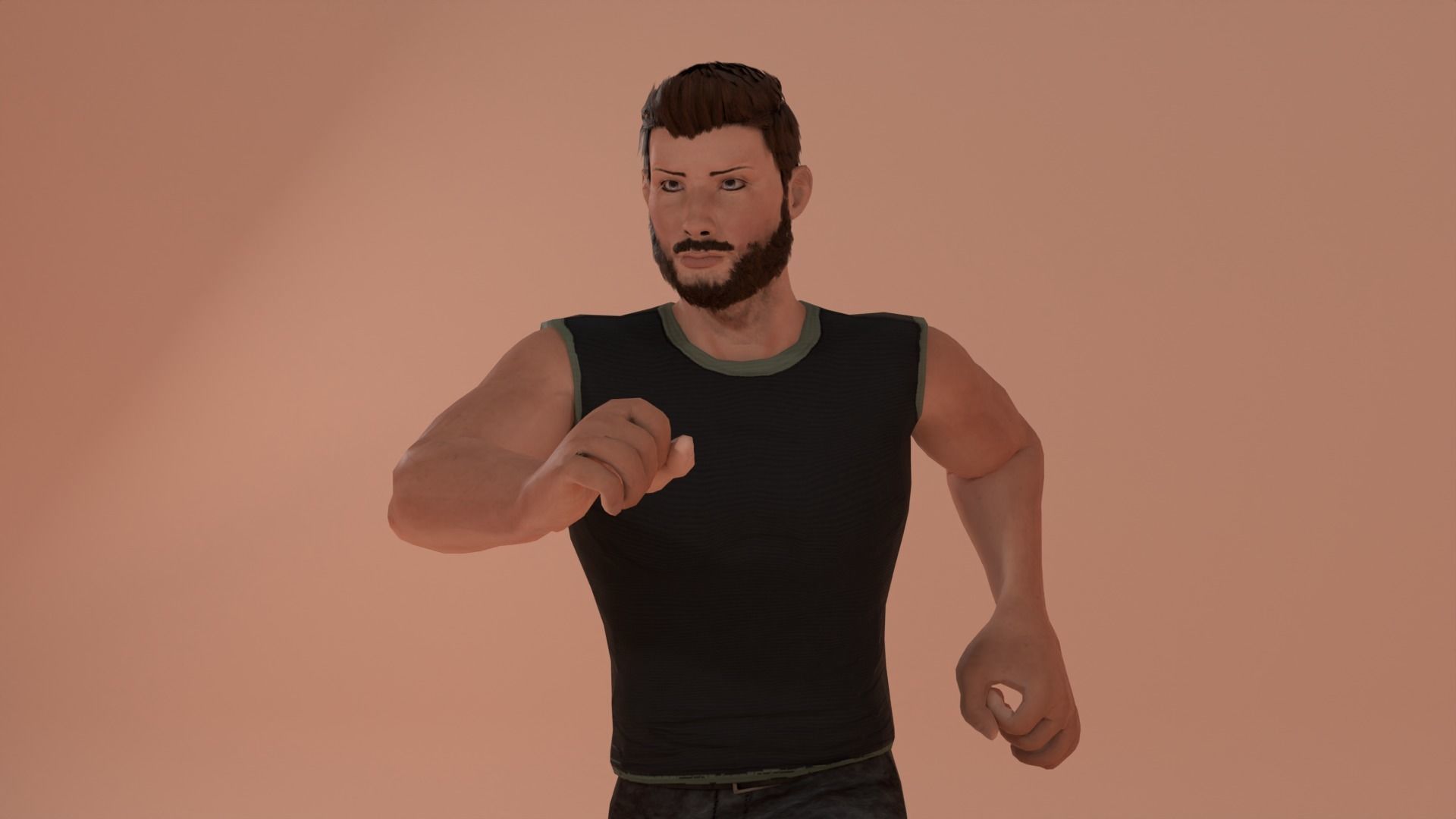 LOGAN Charater 3D model_1