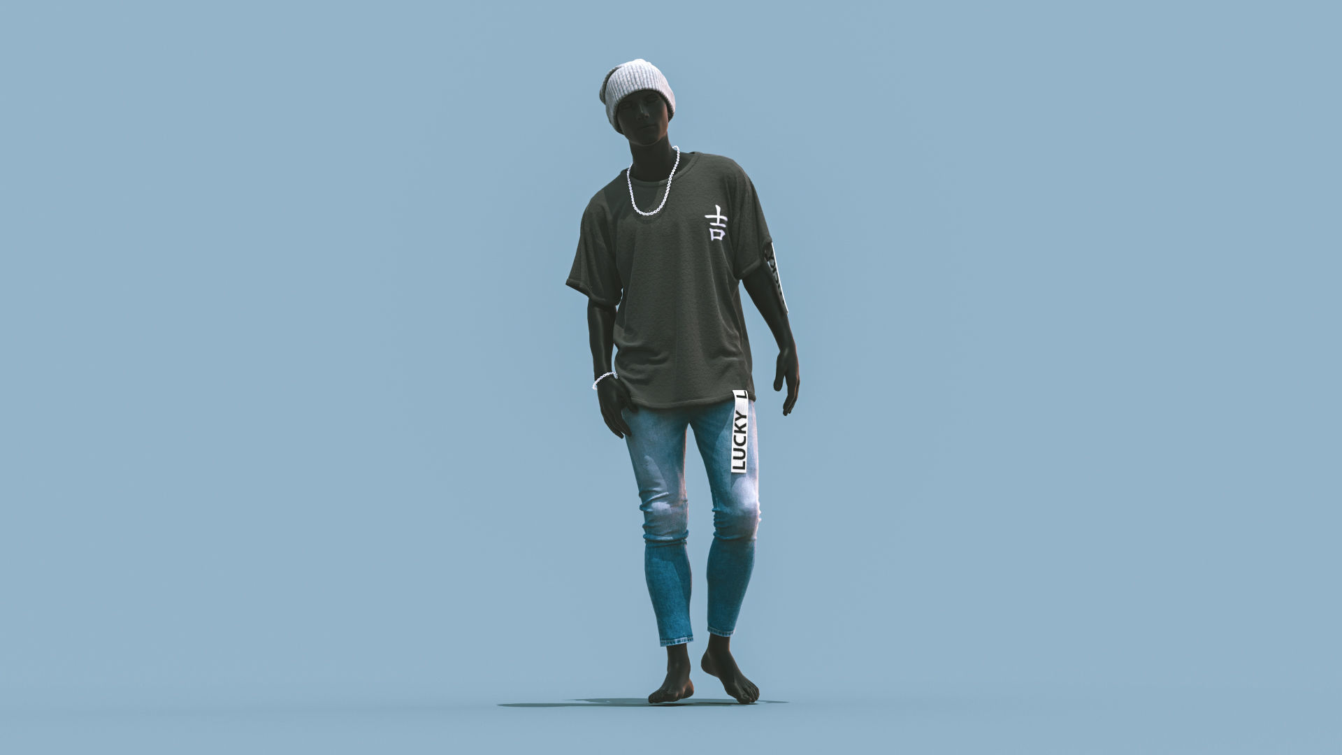 Realistic 3D Models Of Mens Outfits 3D model_2