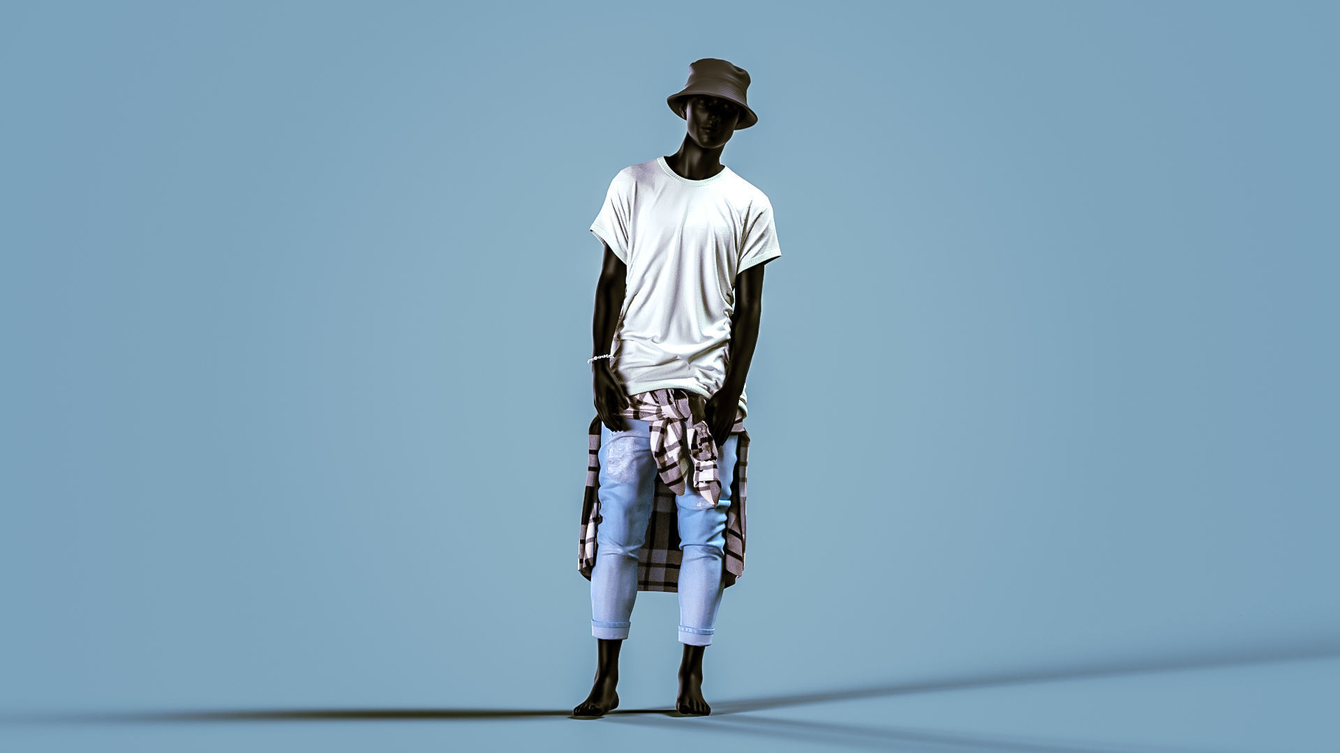 Realistic 3D Models Of Mens Outfits 3D model_9