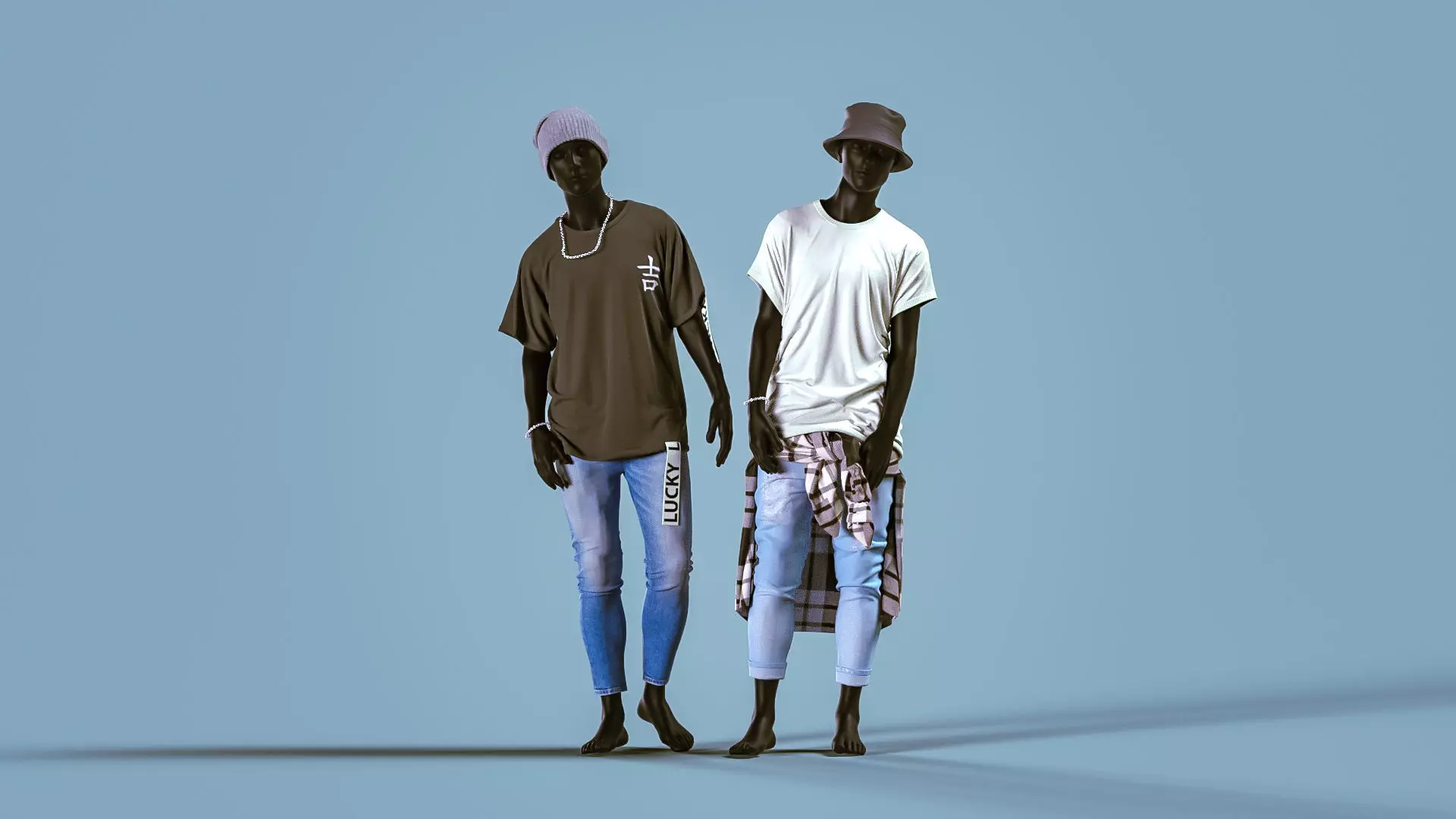 Realistic 3D Models Of Mens Outfits 3D model_0