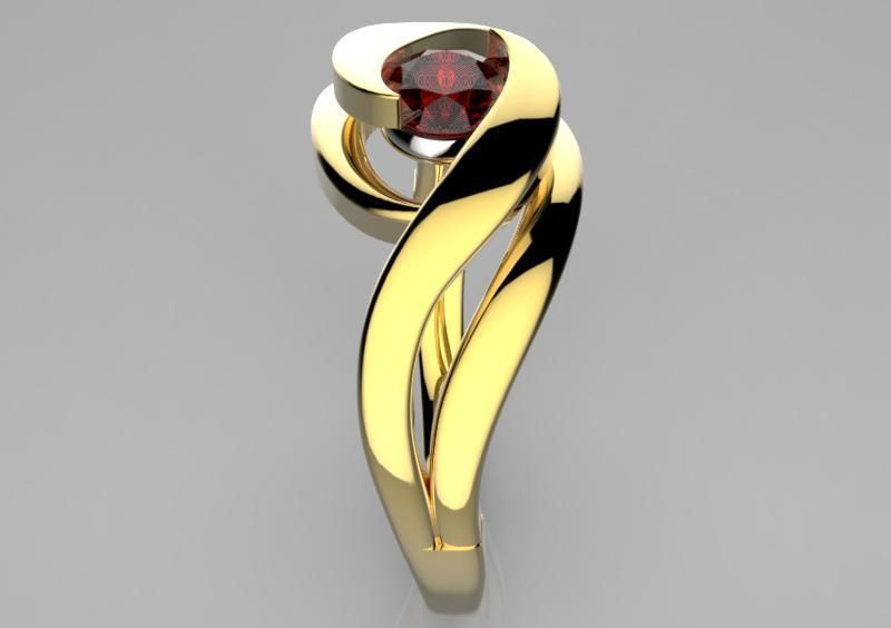Ring Rub 3D print model_1