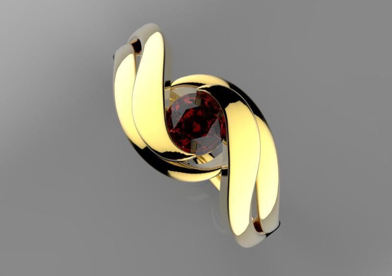 Ring Rub 3D print model_2