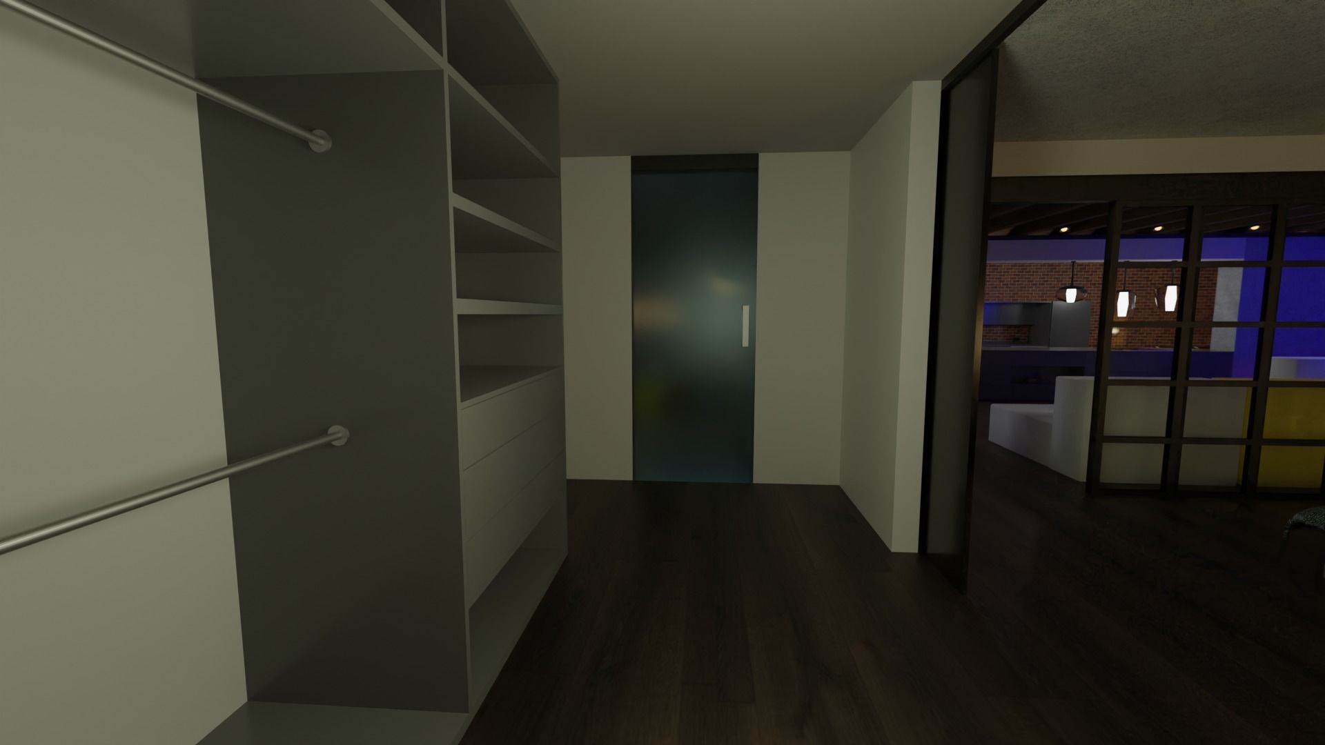 Loft house 3D model_16