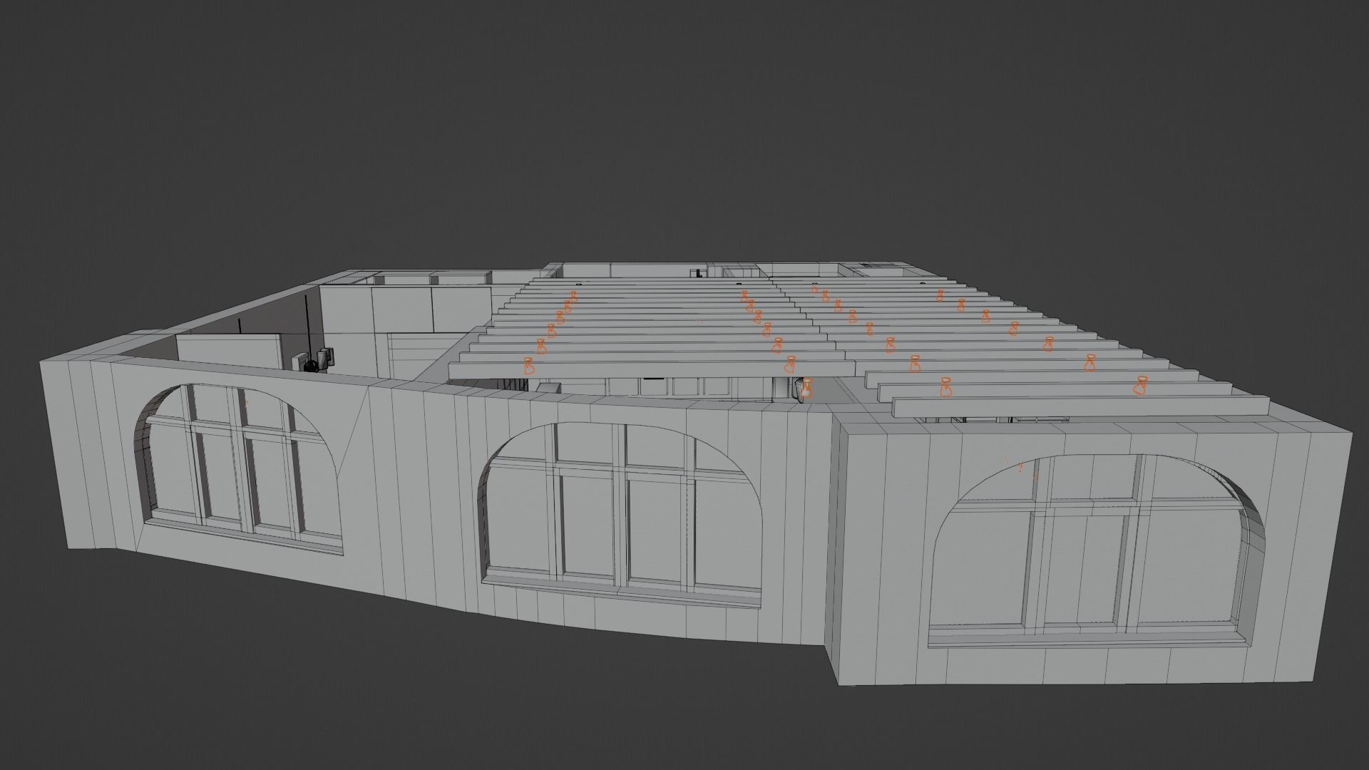 Loft house 3D model_28