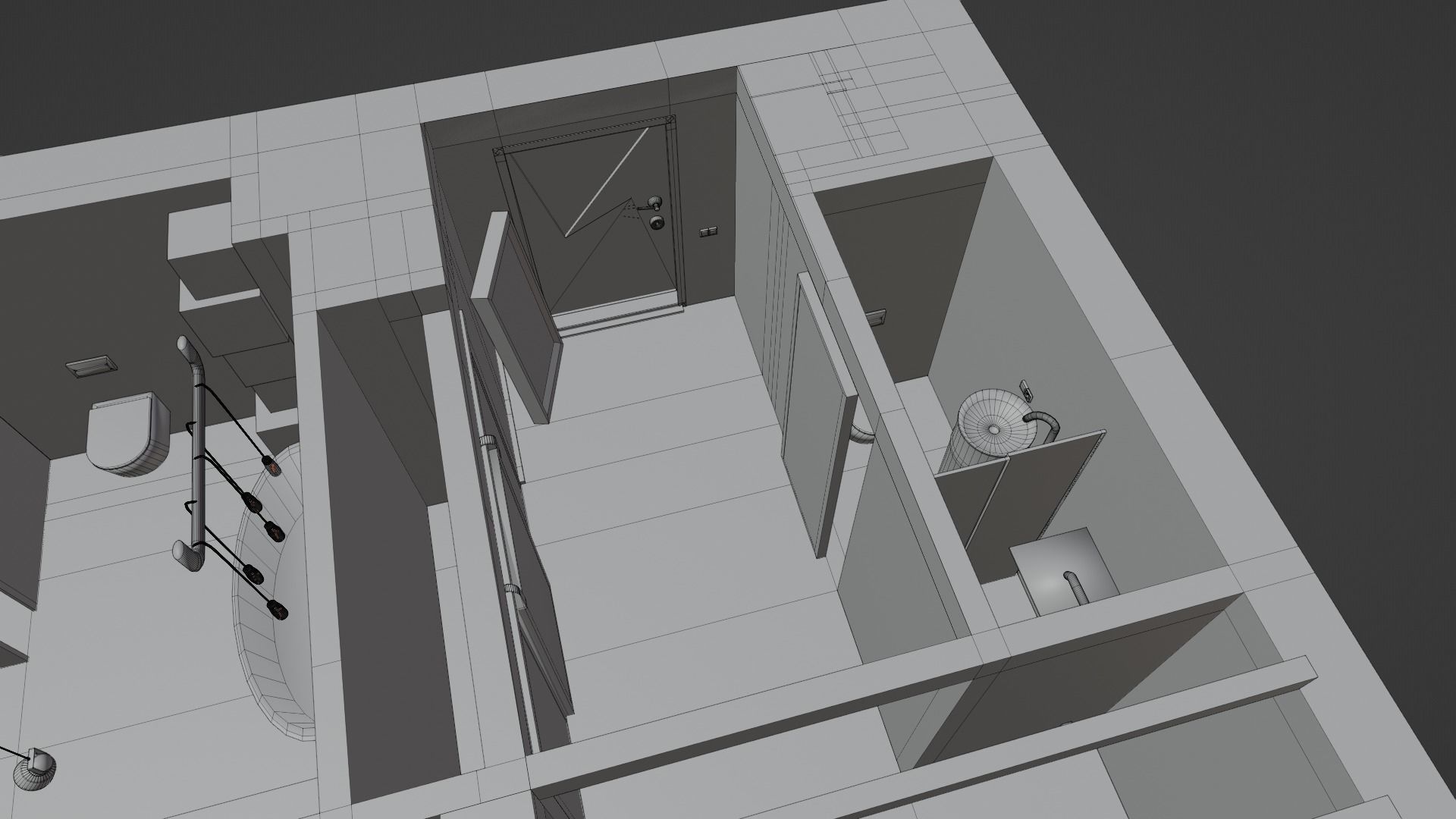 Loft house 3D model_26
