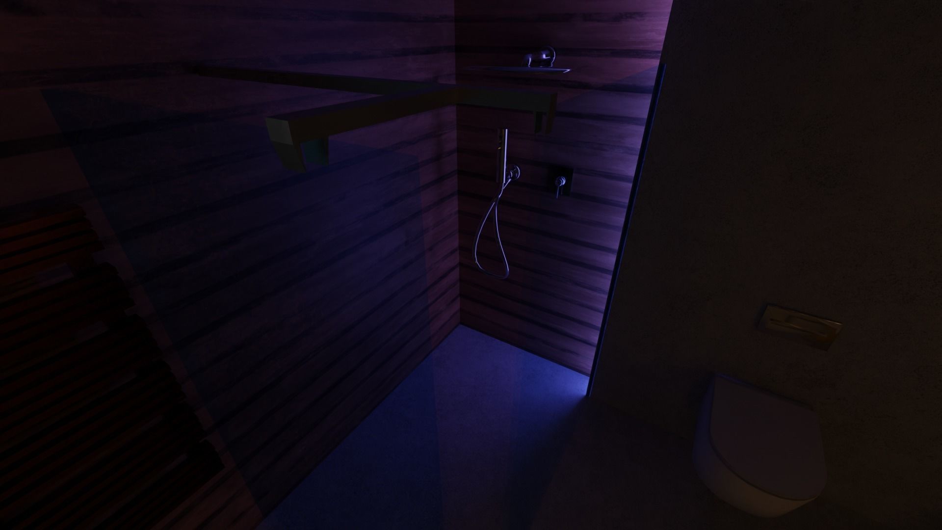 Loft house 3D model_10