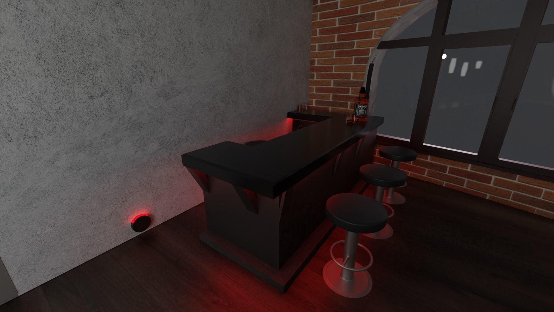 Loft house 3D model_13