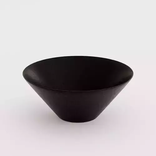 Geometric Bowl Low-poly 3D model