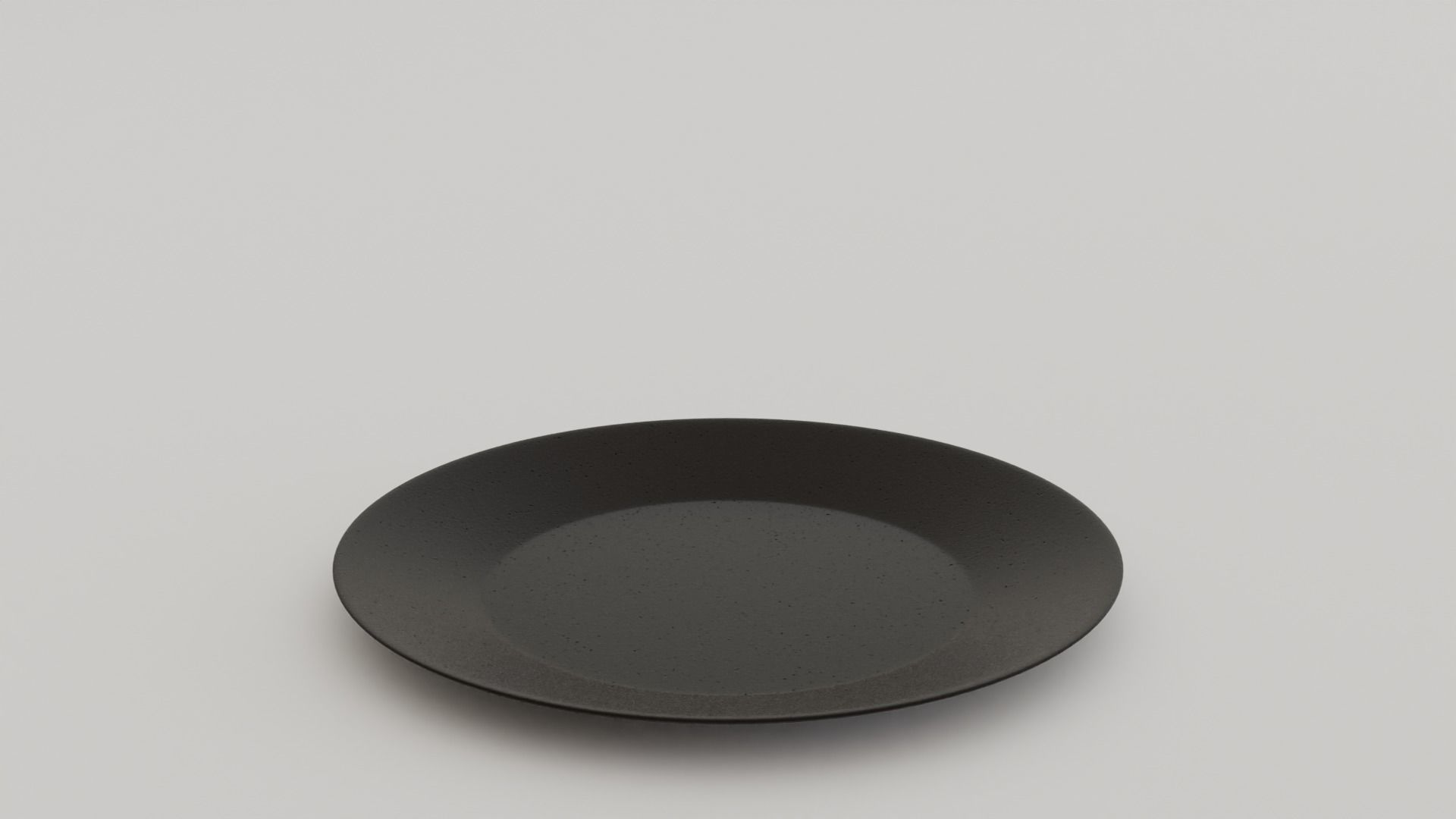 Geometric Dinner Plate Low-poly 3D model_1