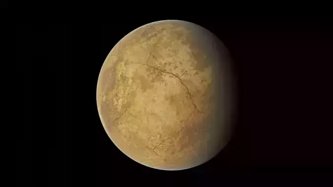Fictional Planet 5 3D model