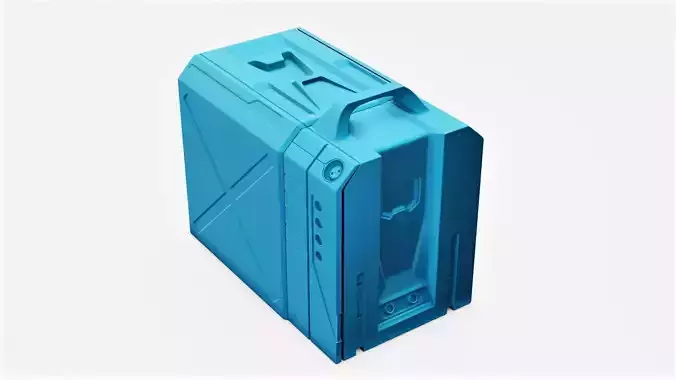 SCI-Fi Futuristic Computer Free 3D model