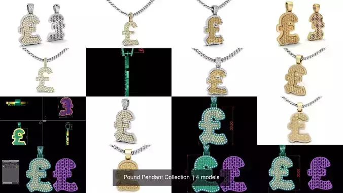 Pound Pendant Collection 