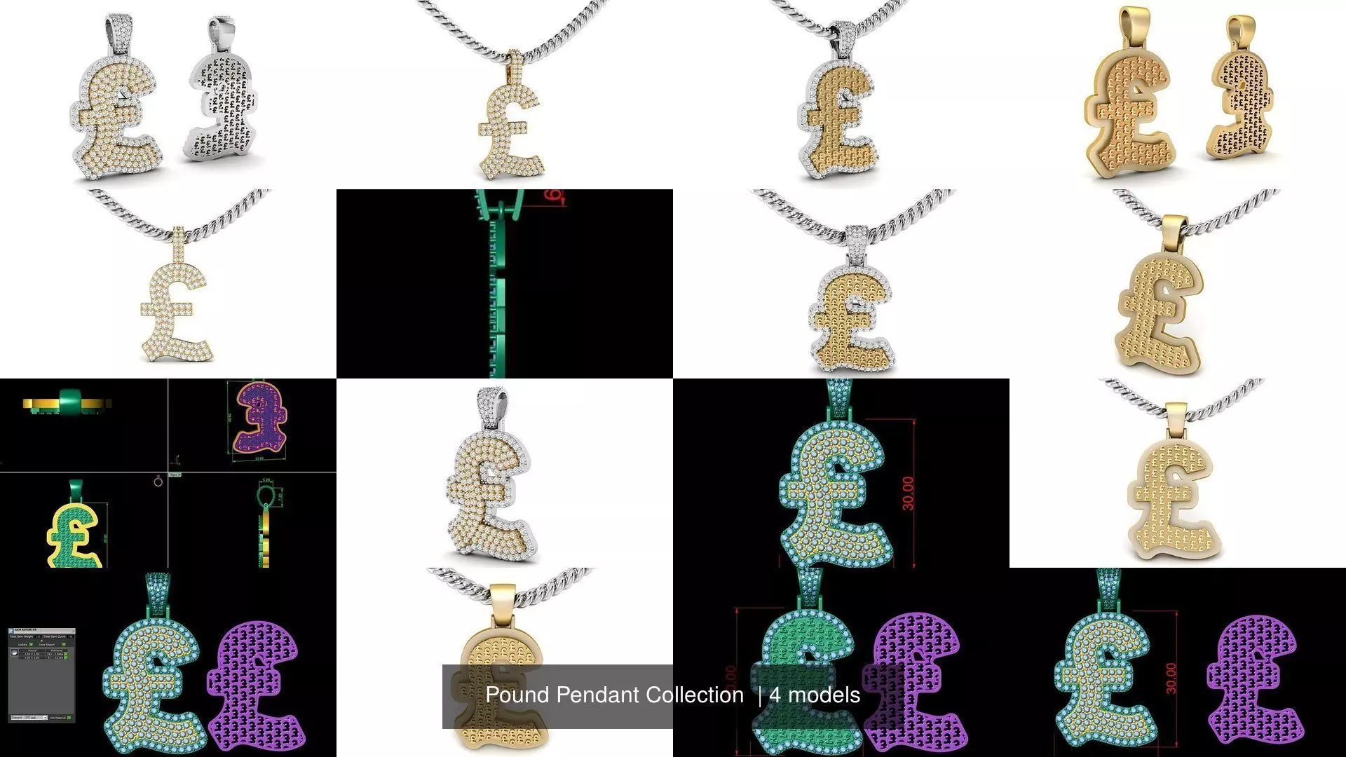 Pound Pendant Collection  _1