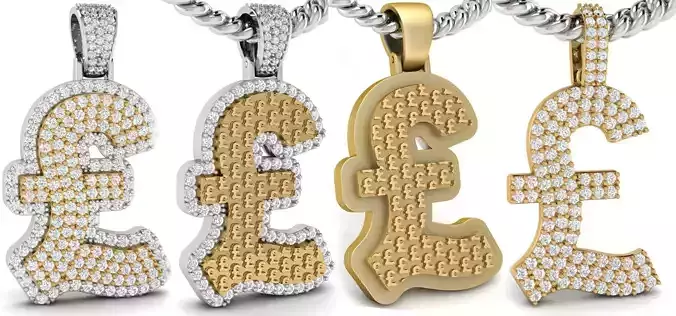 Pound Pendant Collection  