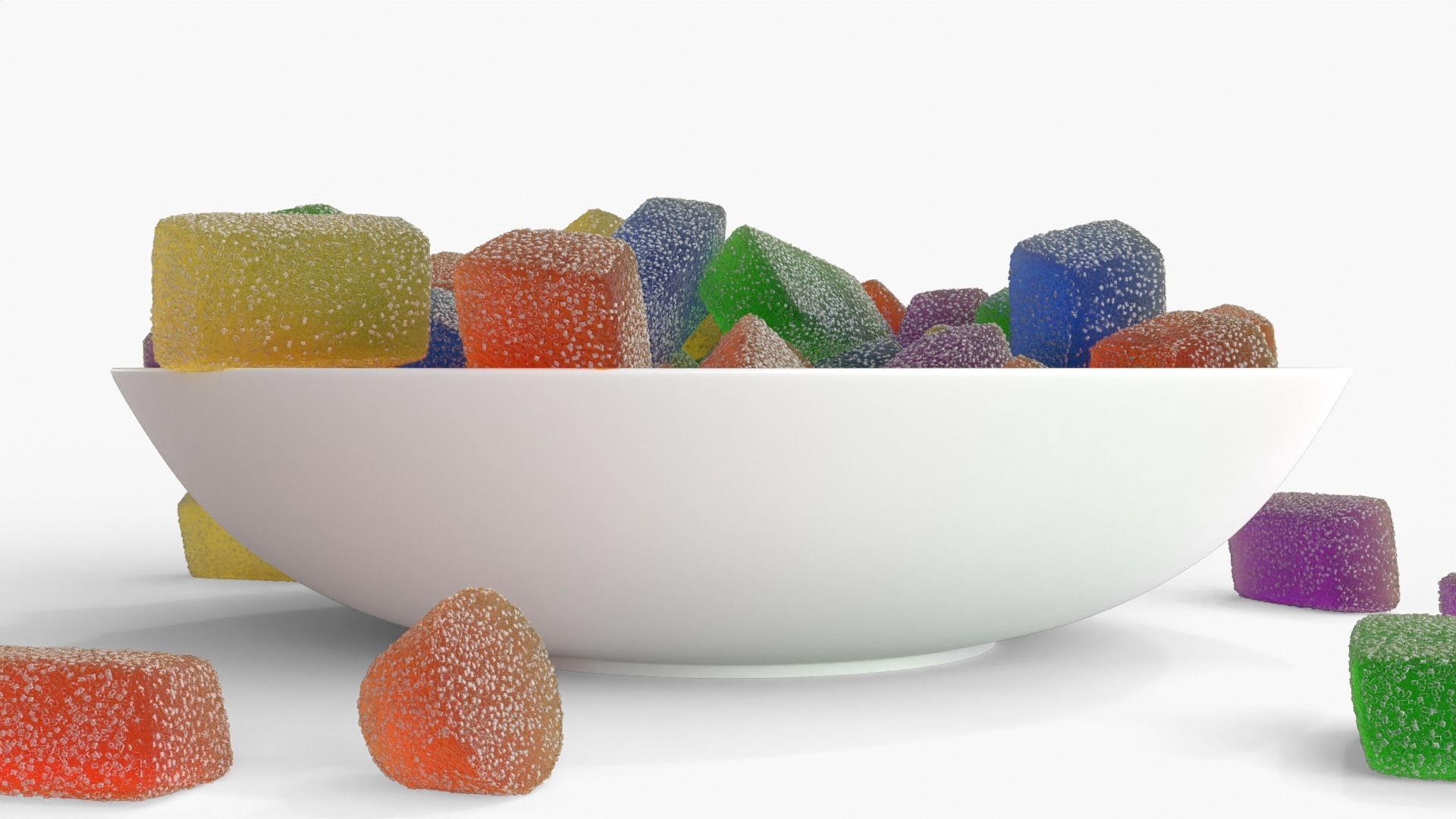 Sugar Gumdrops for BLENDER 3D model | CGTrader