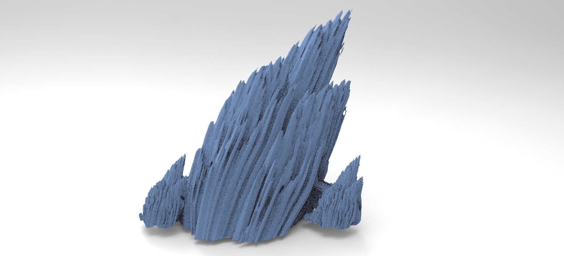 Lizard Man Town Hall Mining colony mountain 2 3D model_1