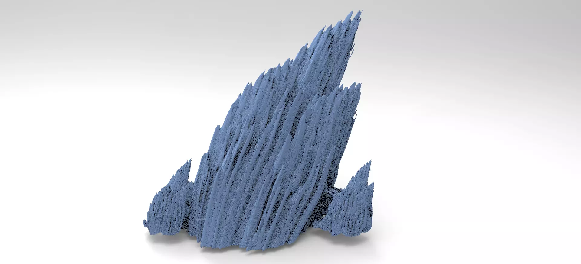 Lizard Man Town Hall Mining colony mountain 2 3D model_0