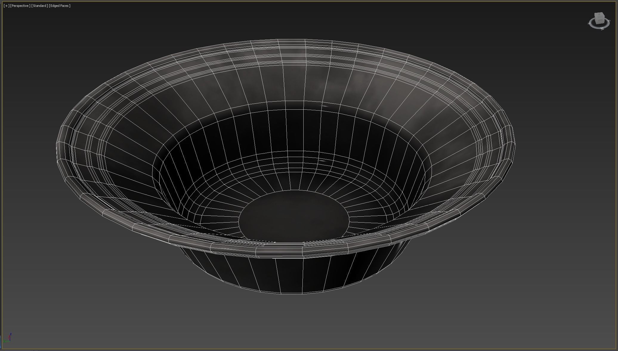 plate medieval Low-poly 3D model_7