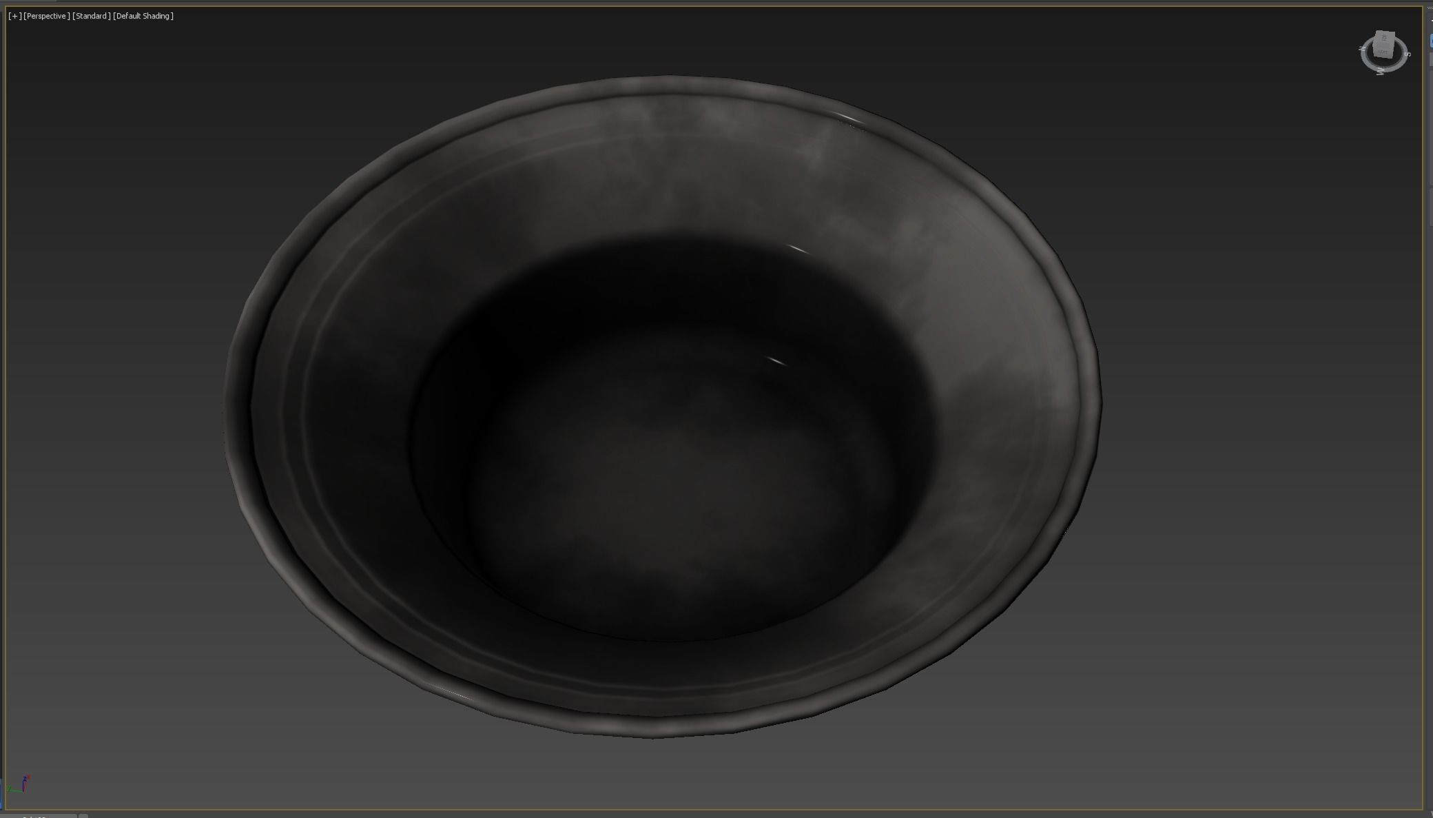 plate medieval Low-poly 3D model_6