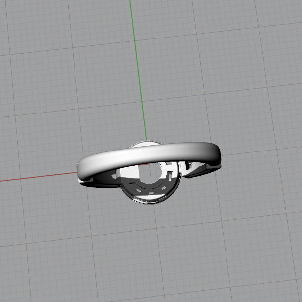 3d model ring Bulgari 3D print model_4