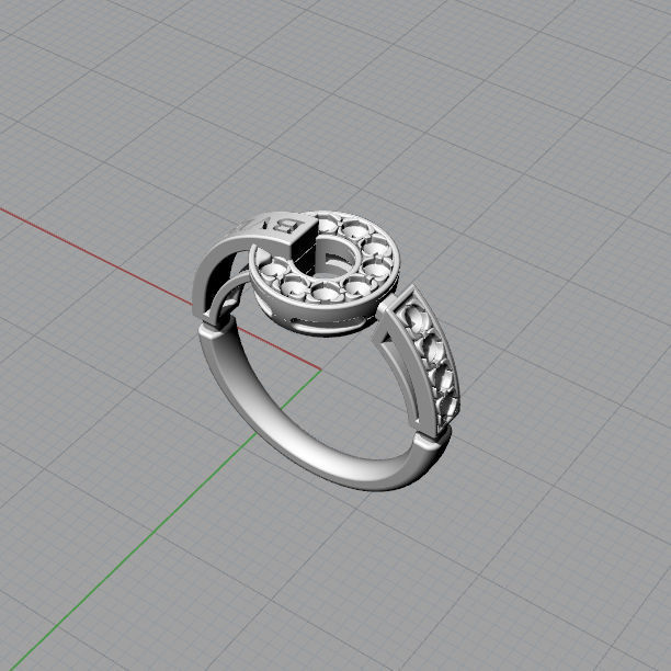 3d model ring Bulgari 3D print model_10