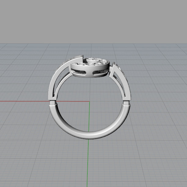 3d model ring Bulgari 3D print model_9