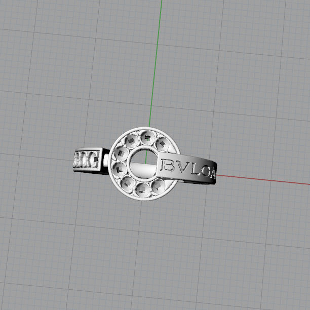 3d model ring Bulgari 3D print model_11