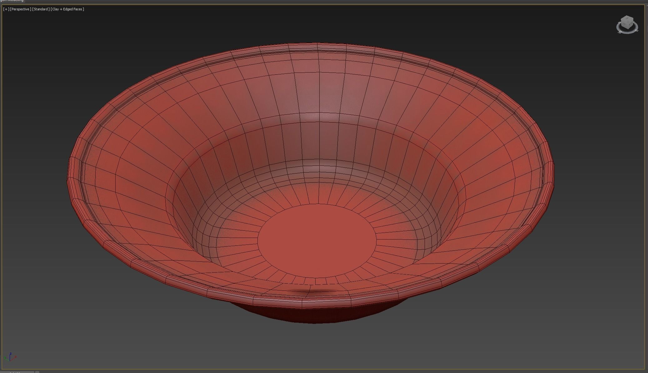 plate medieval  Low-poly 3D model_4