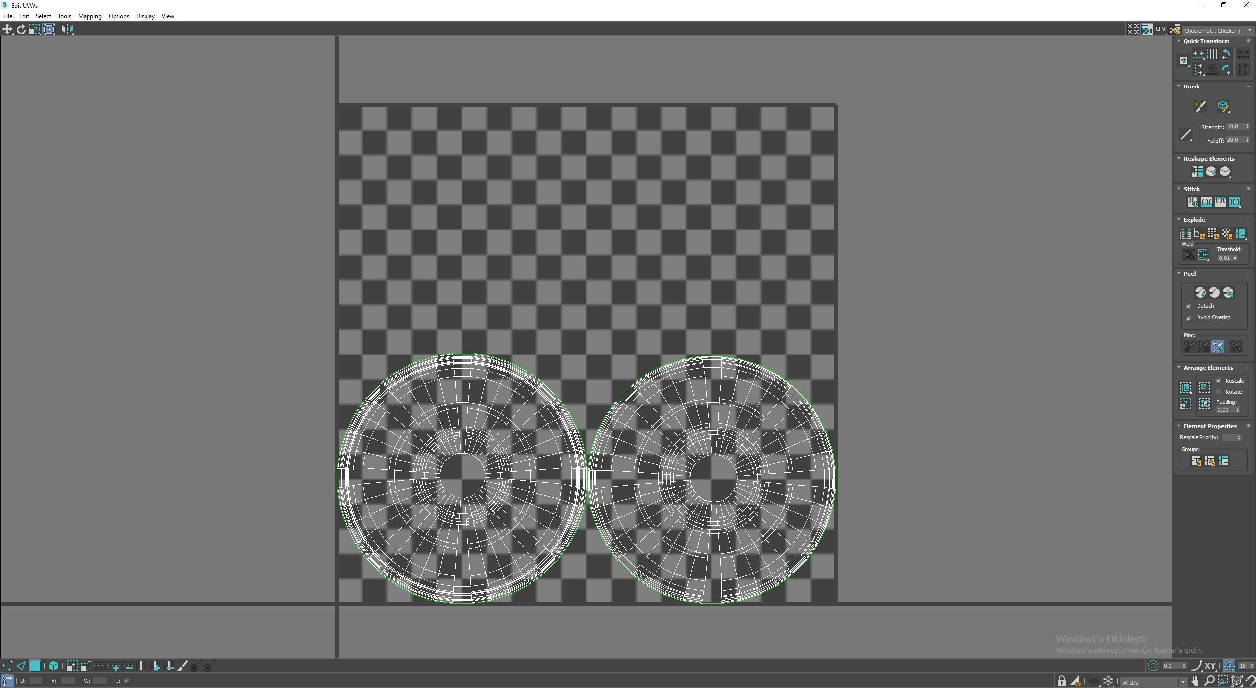 plate medieval  Low-poly 3D model_6