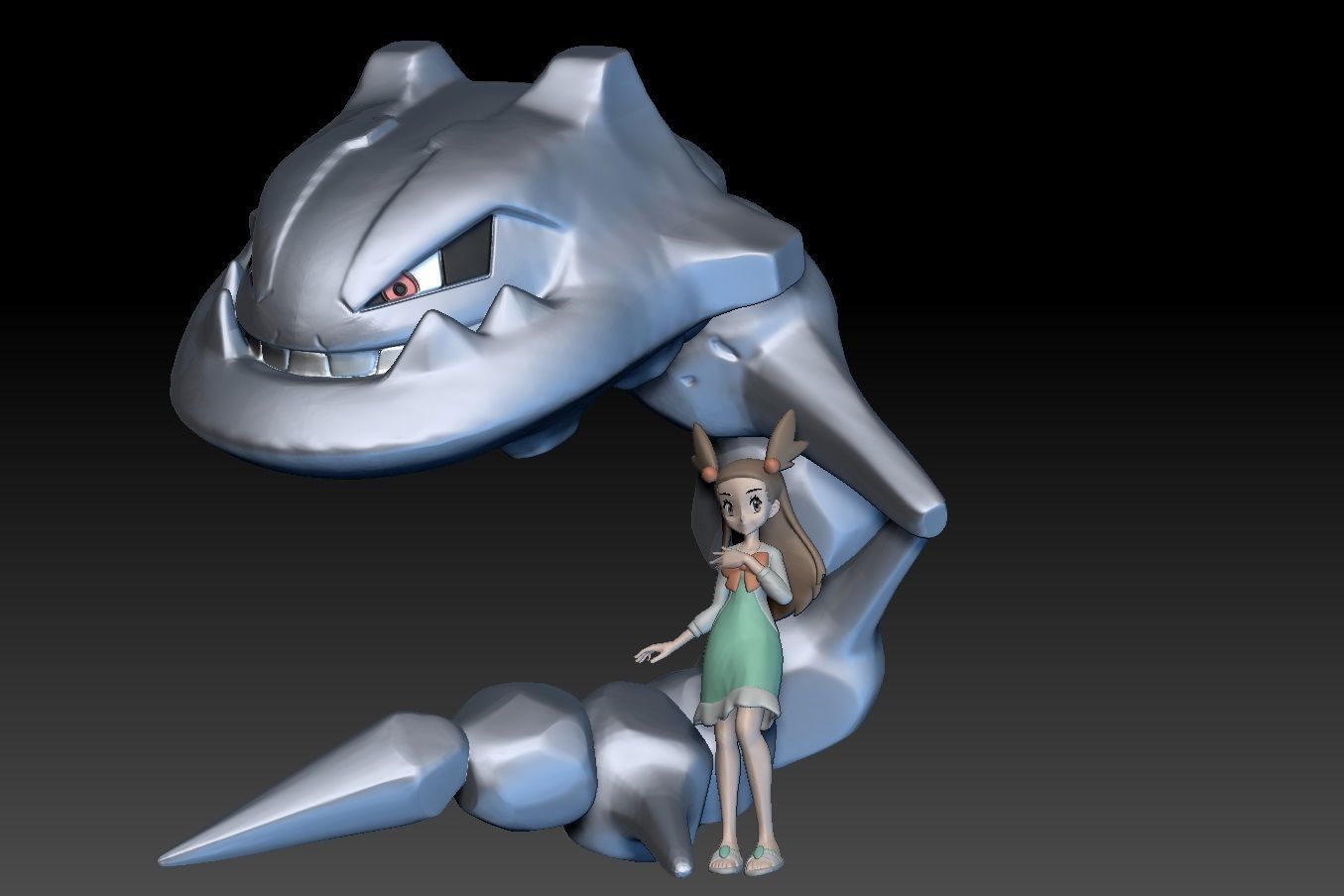 Pokemon Johto Gym Leader Jasmine 3D print model_1