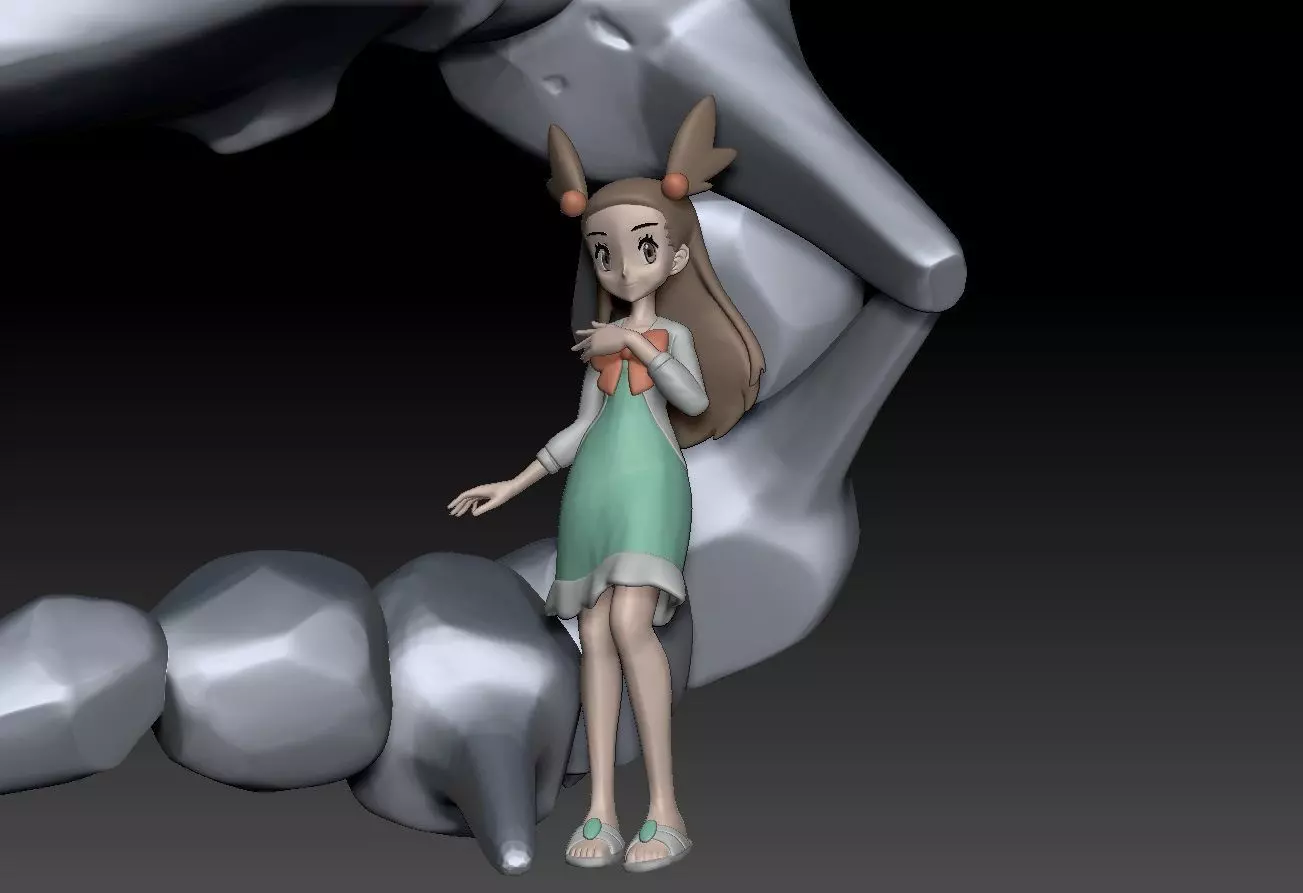 Pokemon Johto Gym Leader Jasmine 3D print model_0