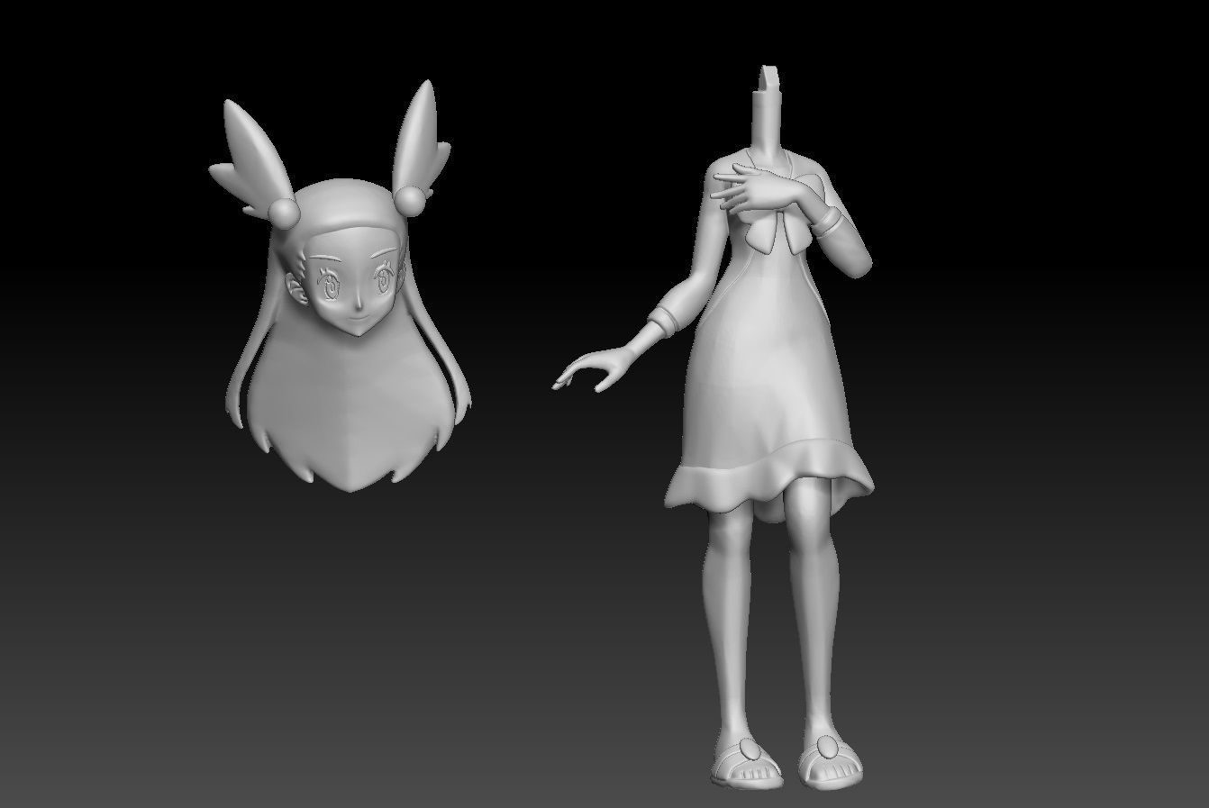 Pokemon Johto Gym Leader Jasmine 3D print model_4