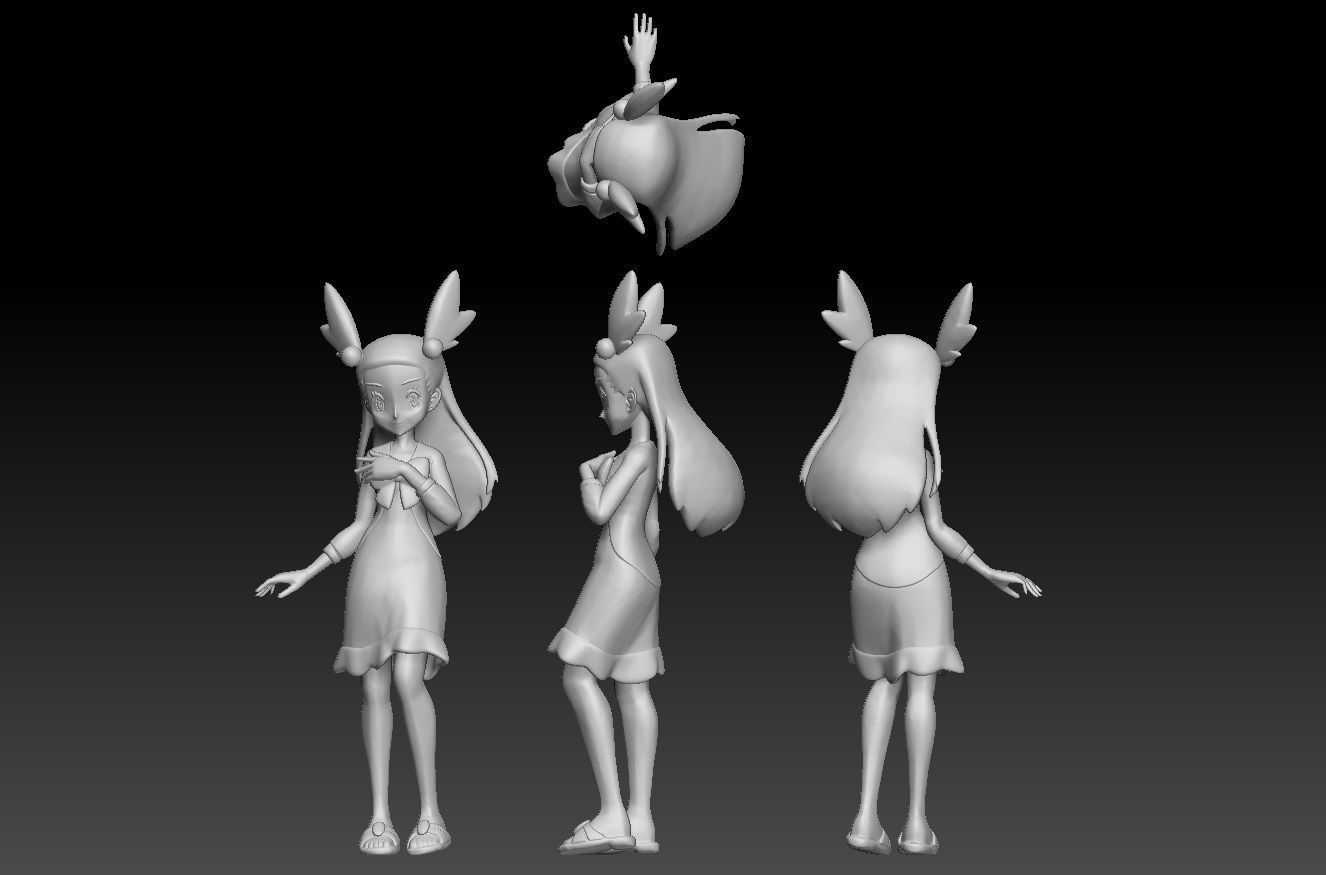Pokemon Johto Gym Leader Jasmine 3D print model_3