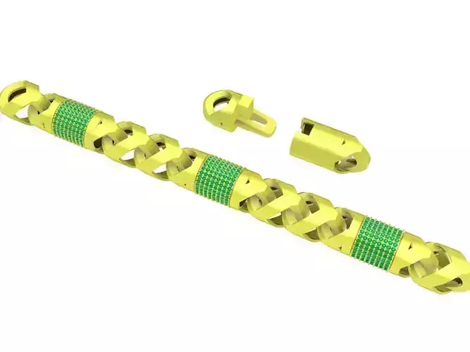 korean diamond men bracelets 4184