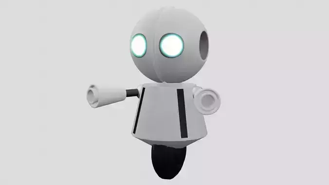robot with big eyes