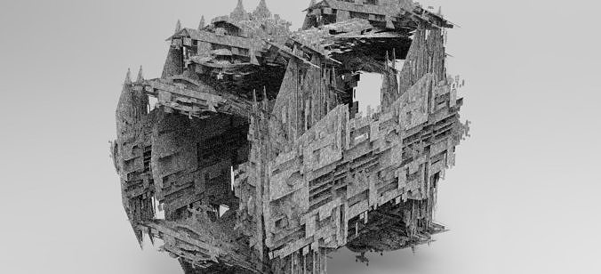 Mega city hellscape 1 3D model