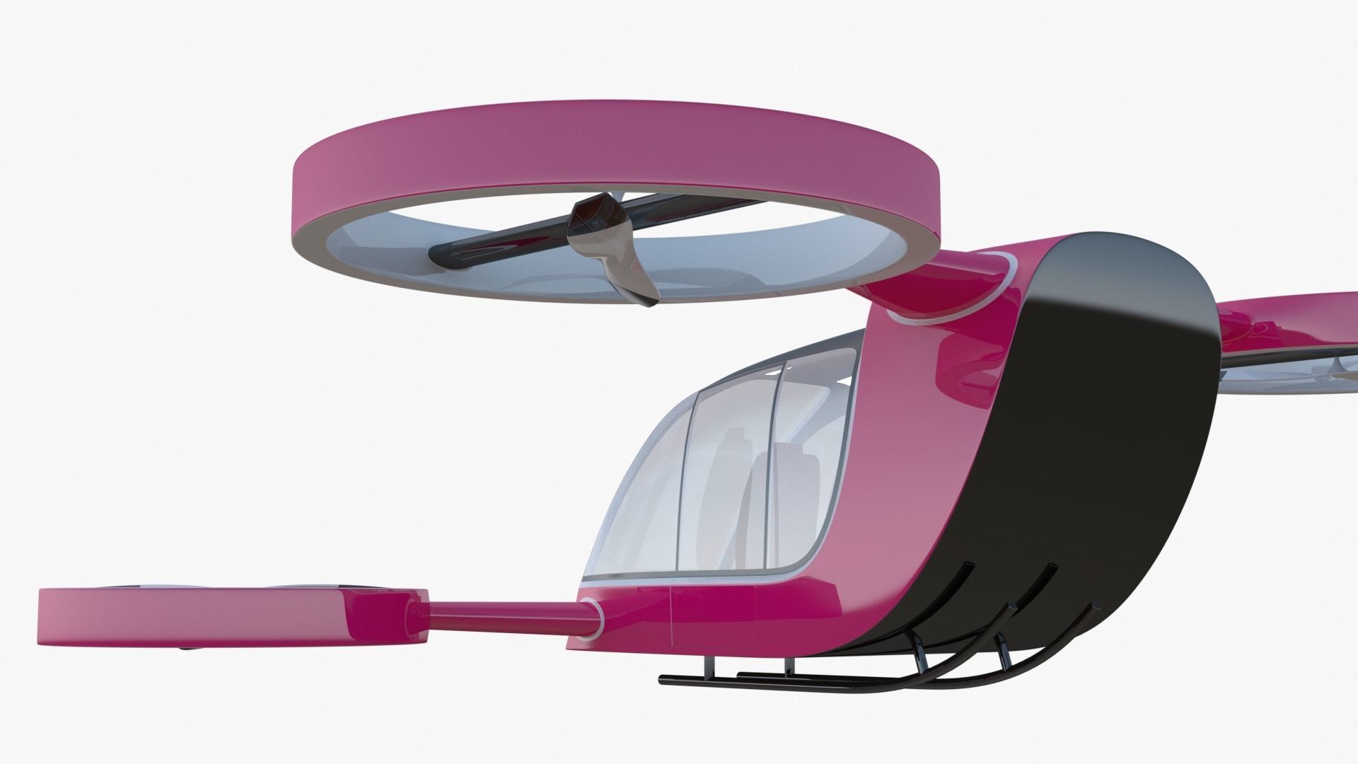 Passenger drone concept 3 3D model_10