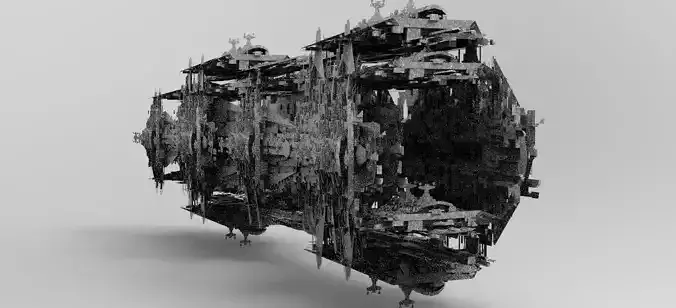 Mega city Complex  3  3D model
