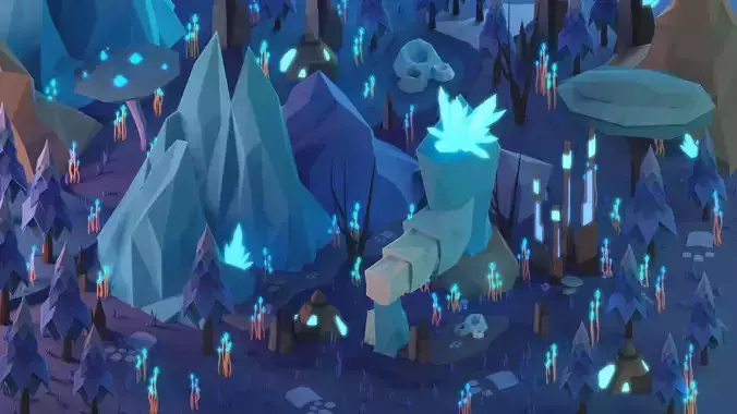 Free Demo of Low Poly Space Alien Worlds 3D Asset Pack Free low-poly 3D model Free Demo of Low Poly Space Alien Worlds 3D Asset Pack Free low-poly 3D model