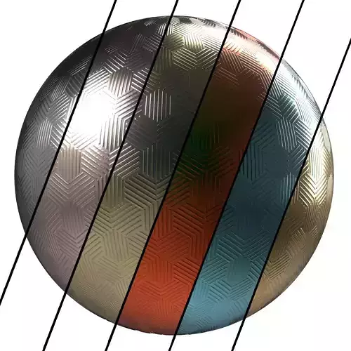 Metal panel Materials 6- Metal panel Pbr 4k Seamless