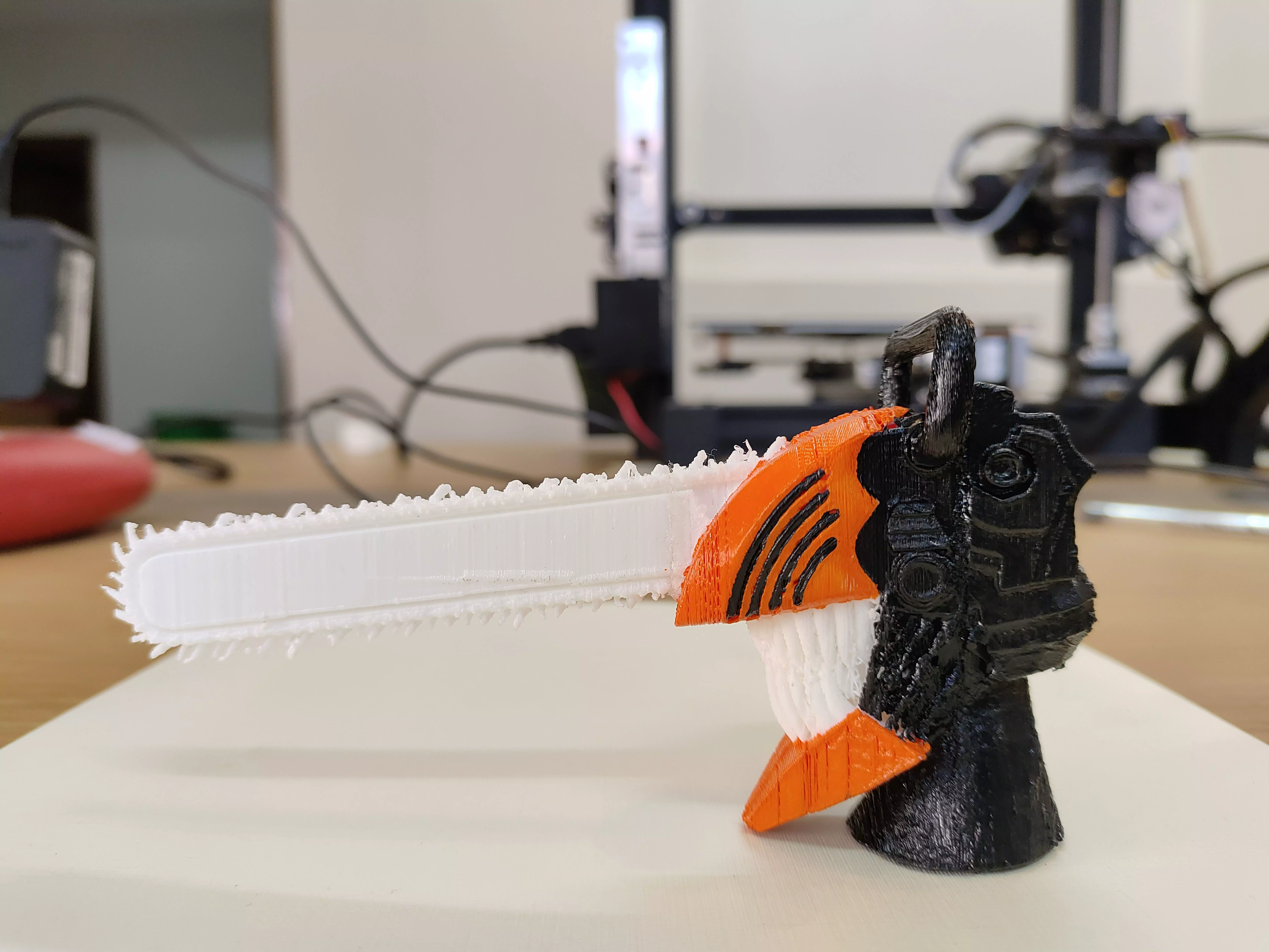 Chainsaw Man Helmet 3D print model