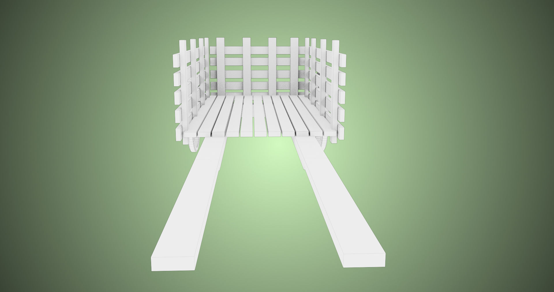 Wooden Cart04 All PBR Unity UE Textures Included Low-poly 3D model_43