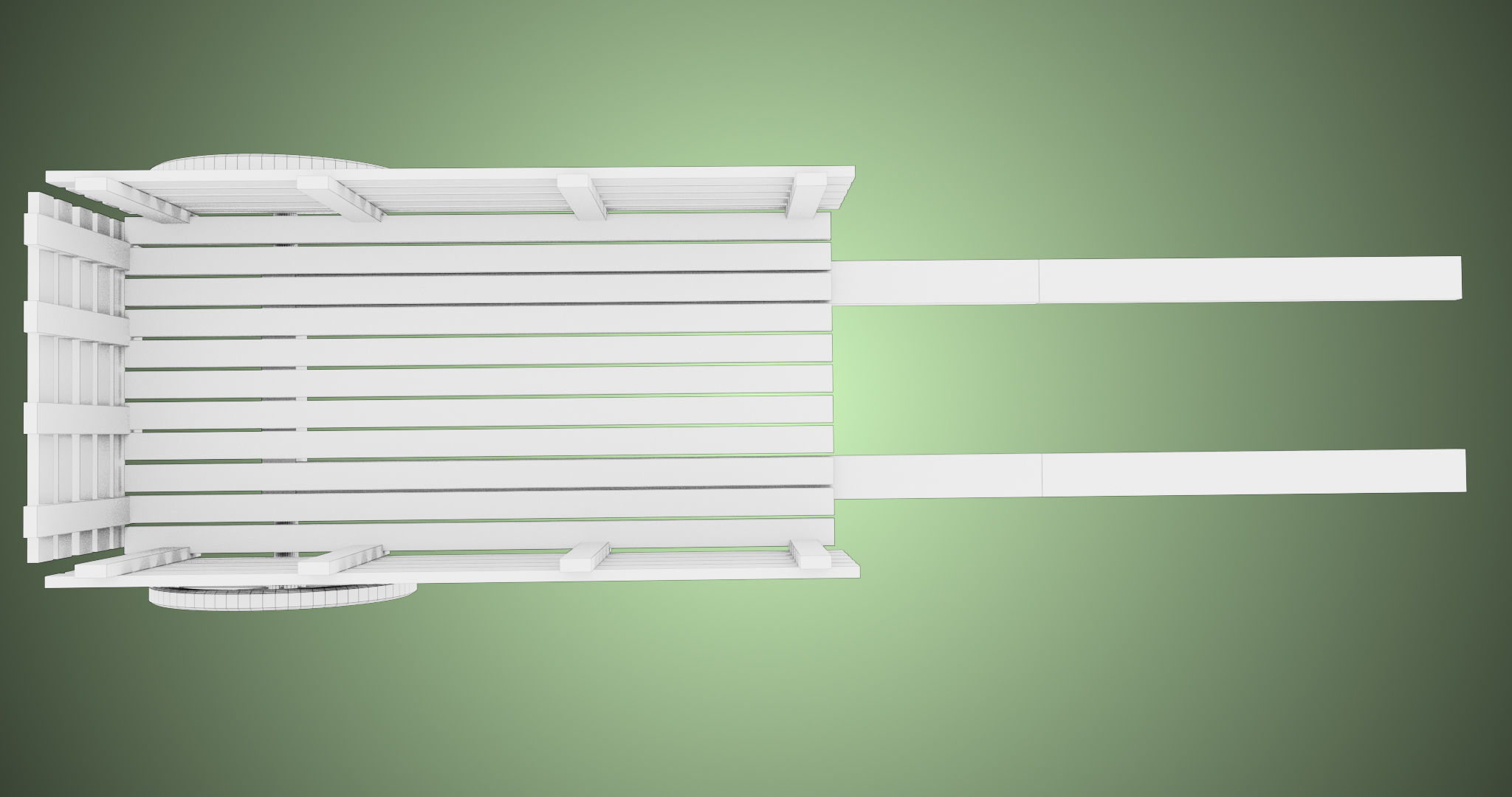 Wooden Cart04 All PBR Unity UE Textures Included Low-poly 3D model_37