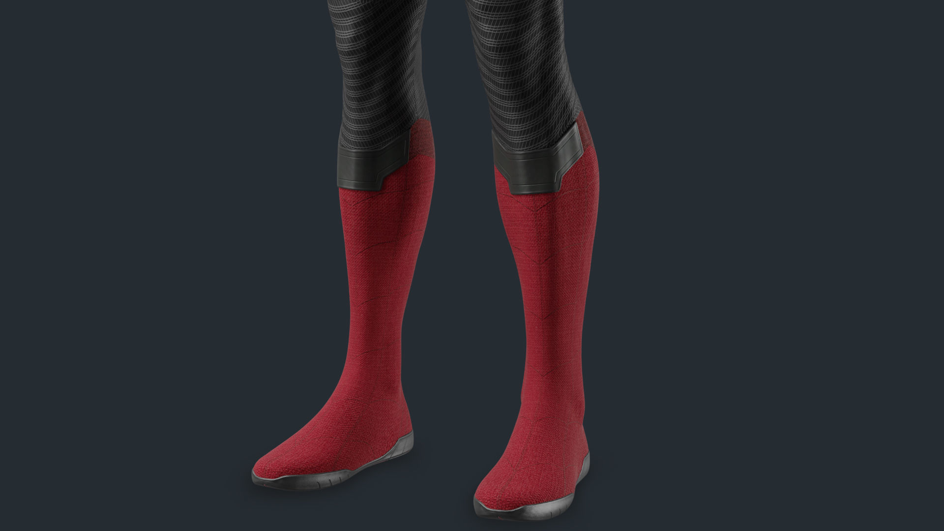 Spiderman Upgraded Suit 3D model_3