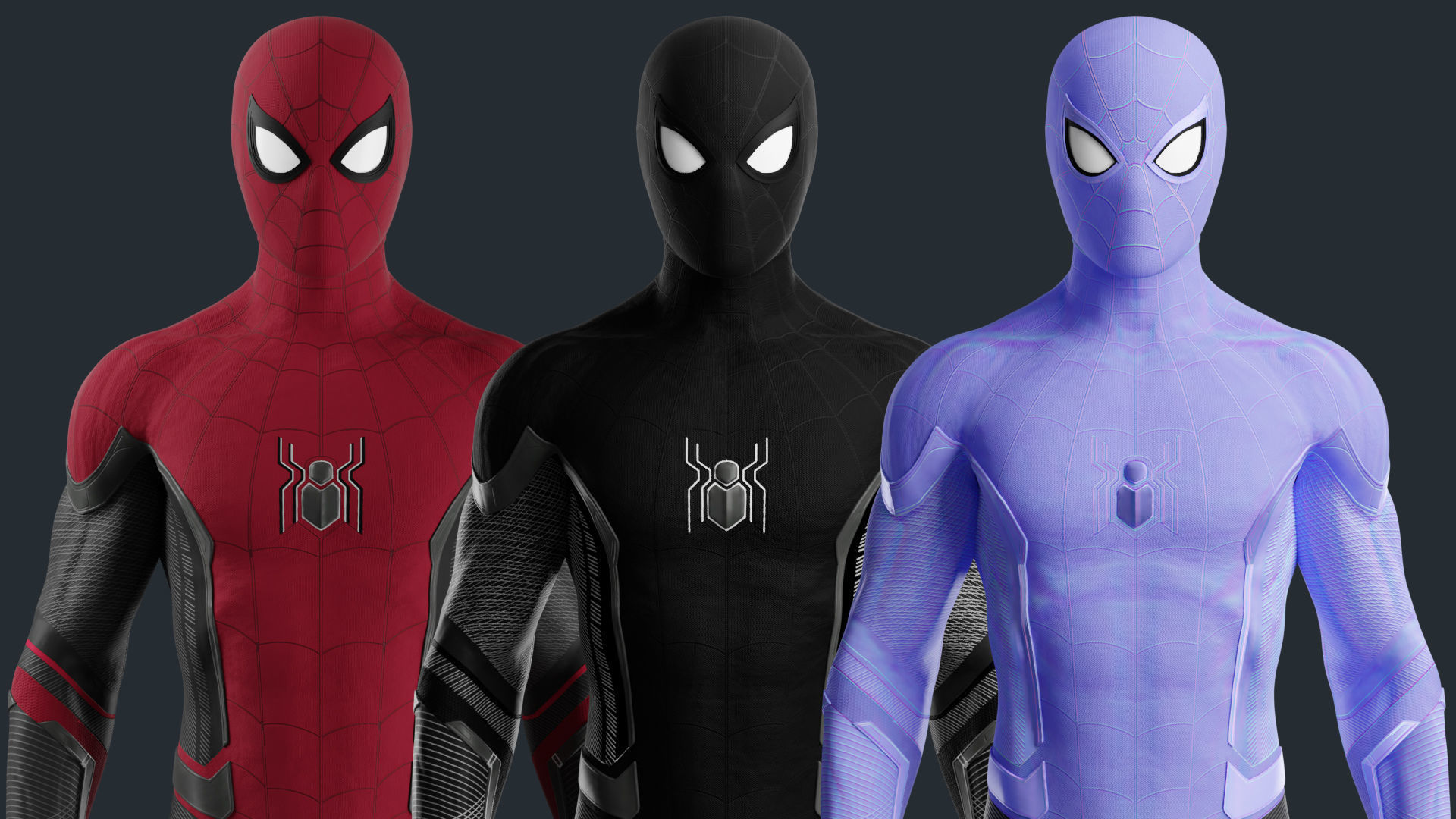 Spiderman Upgraded Suit 3D model_10