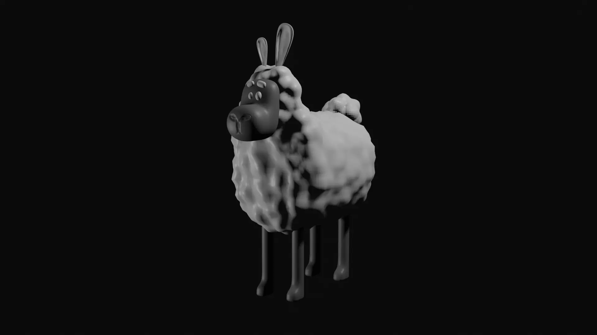 Sheep model 3D model_0