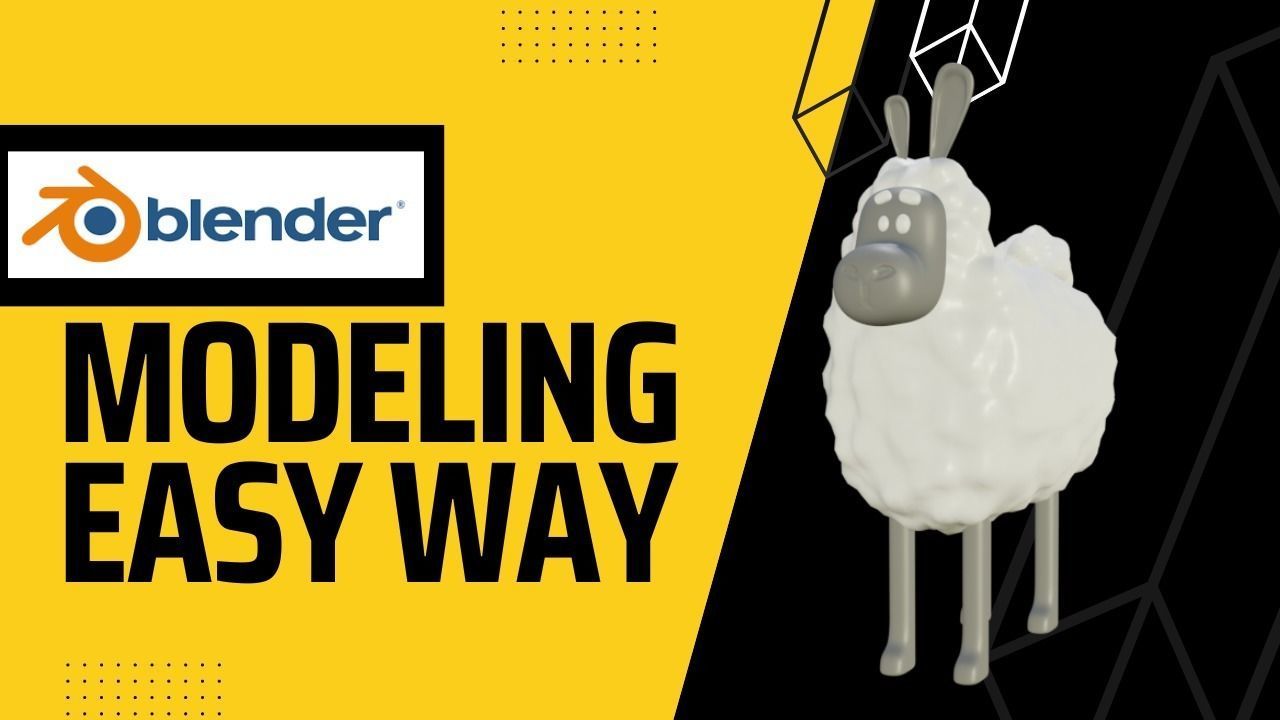 Sheep model 3D model_4